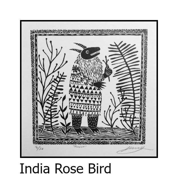 India Rose Bird